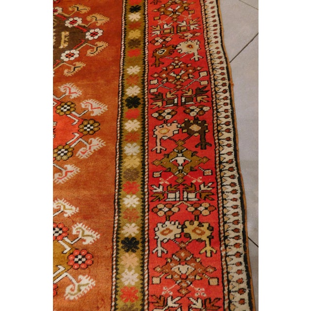 Vintage Turkish Wool Rug. 4'8"x 7'4" For Sale In Los Angeles - Image 6 of 13