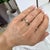 Gender: Ladies Metal Type: 10K White Gold Ring Size: 7 Weight: 2.09 grams One ladies 10K white gold diamond engagement...