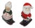 1960s Santa and Mrs. Claus Salt and Pepper Shakers - a Pair For Sale