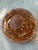 Vintage Controlled Bubble Amber Glass Paper Weight For Sale - Image 10 of 13