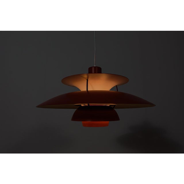 Mid-Century Modern Mid-Century Modern PH5 Pendant Lamp by Poul Henningsen for Louis Poulsen, Denmark, 1960s For Sale - Image 3 of 17