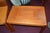 1960s Pair Mobelfabrik Denmark Golden Solid Teak Wood Rectangular End / Side Tables - Mid Century For Sale - Image 5 of 17