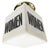 White 1930s Art Deco-Era Square Milk Glass Up/Down Stairway Globe W/ Fitter For Sale - Image 8 of 8