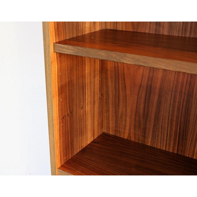 Brown Vintage Teak Bookcase, 1960s For Sale - Image 8 of 10