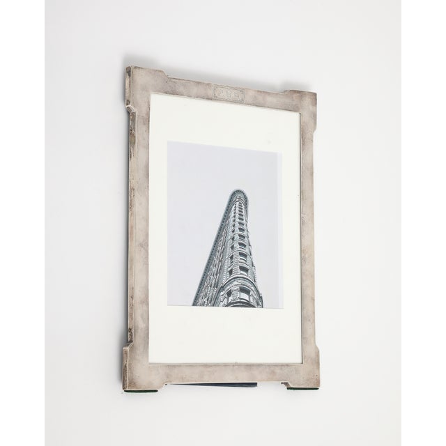 Vintage 20th Century Art Deco Style Sterling Silver Picture Frame For Sale - Image 13 of 13