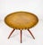 Mid-Century Modern Midcentury Modern Brass Tray Table With Base For Sale - Image 3 of 15
