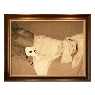 Vincenzo Marega, Composition 12, Nude, 2026, Giclee Print on Canvas For Sale
