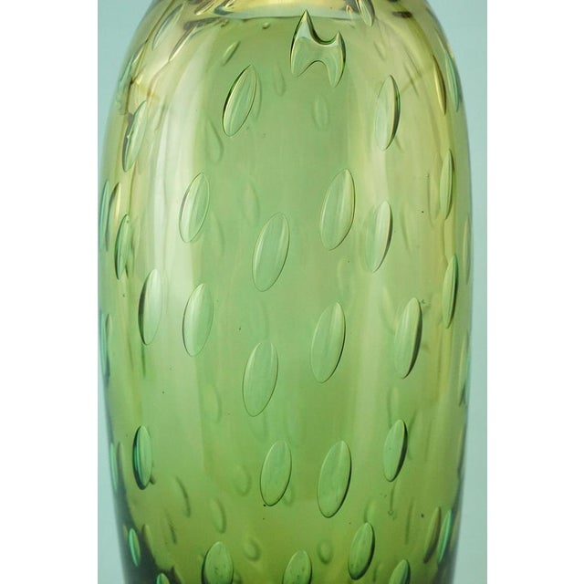 Glass Vase attributed to Flavio Poli, Italy, 1940s For Sale - Image 16 of 18