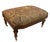 Elegant upholstered ottoman designed by Oscar de la Renta for Century Furniture. Features a solid wood frame with...