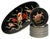 Mid 20th Century Quimper Guy Trévoux Black Serving Set, 11pcs For Sale - Image 5 of 6
