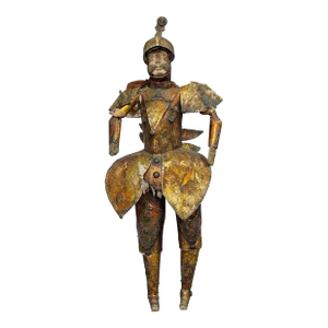 Antique Sicilian Opera Dei Pupi Theater Marionette, Ca. 1930s