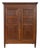 19th Century French Wood Wardrobe For Sale