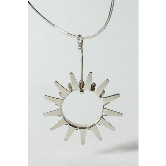 Silver Collier by Tone Vigeland For Sale - Image 4 of 9