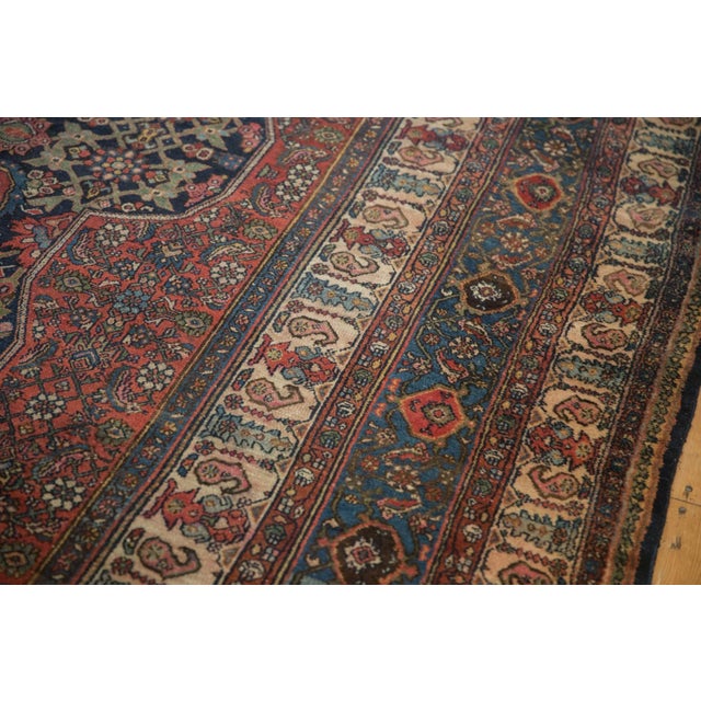 Vintage Bibikabad Carpet - 11'4" X 16'9" For Sale - Image 9 of 12