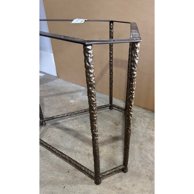 Aitne Cast Iron Dining Table Base Attributed to Susan Ferrier for Baker For Sale - Image 9 of 11