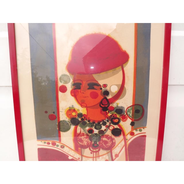 Menguy Frédéric, Lithograph Composition, 1970, Lithograph For Sale - Image 6 of 11