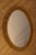 Wood Oval Wall Mirror in Rattan and Bamboo, 1960s For Sale - Image 7 of 16