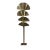 Handmade Floor Lamps in Leaves Brass For Sale - Image 6 of 7
