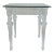 Modern Acrylic and Glass Square End Table For Sale