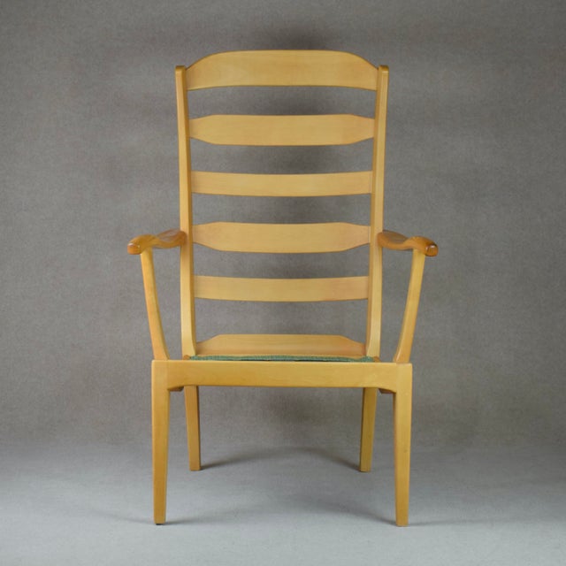 Swedish Model Stora Fjäderbrickan Chair by Carl Malmsten for O.H. Sjögren, 1970s For Sale - Image 6 of 10