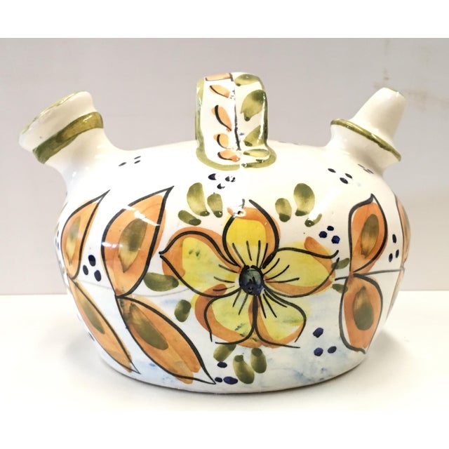 Mid-Century Modern 20th Century Spanish Glazed Cruche or Pitcher For Sale - Image 3 of 7