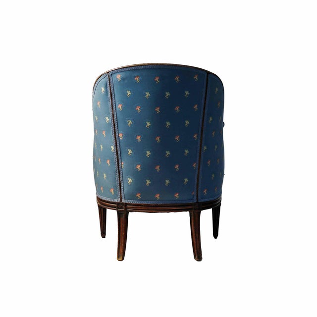 Early 20th Century Bergère Armchair - French Louis XVI Style For Sale - Image 4 of 5