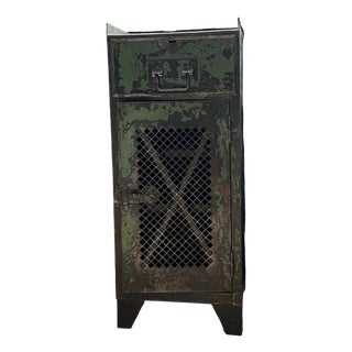 Industrial Work Cabinet, 1950s For Sale
