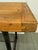 Bewick Industrial Wood & Iron Table For Sale - Image 10 of 12