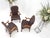 Brown Leather Chesterfield Backs & Seat Carved Walnut Armchairs Fireside Chairs For Sale - Image 13 of 13