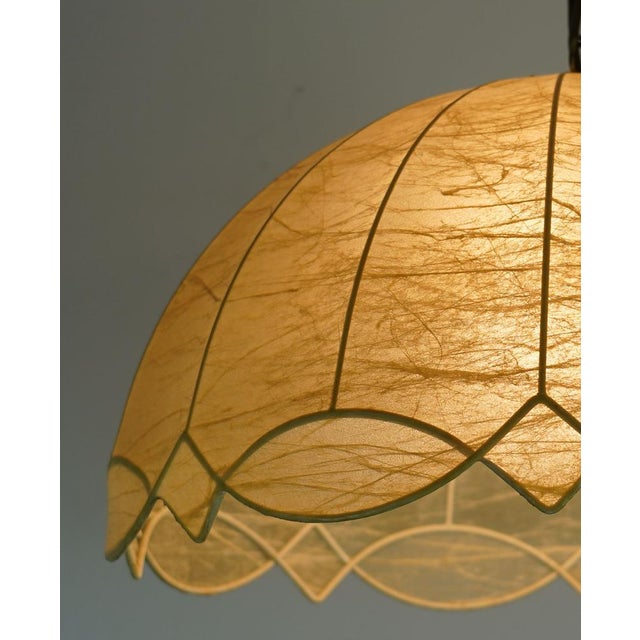 Mid-Century Modern Mid-Century Modern Cocoon Pendant Light, 1970s For Sale - Image 3 of 17