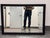 2010s Stanley Works Black Framed Beveled Wall Mirror For Sale - Image 5 of 12