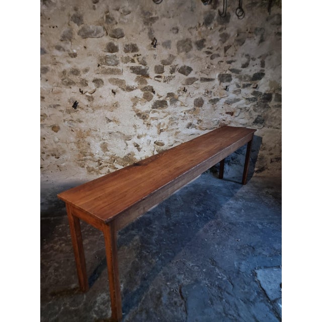 Vintage Oak Worktable, 1950s For Sale - Image 9 of 17
