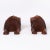 Pair of Carved Wood Lions From Minas Gerais For Sale - Image 4 of 10