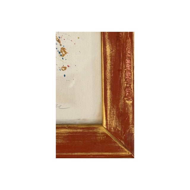 Theo Tobiasse “Sarah” — 1984 Framed Limited-Edition Lithograph For Sale - Image 9 of 14