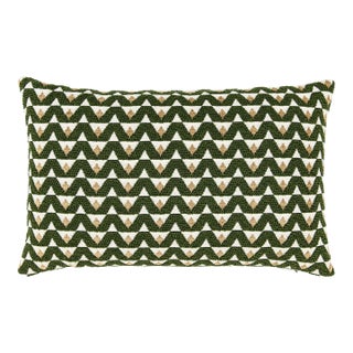 Scalamandre 22" x 14" Crizia Pillow in Everglade Sand For Sale