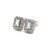 Natural Sapphire Diamond Stud Earrings 14k W Gold 0.96 TCW Certified For Sale - Image 9 of 10