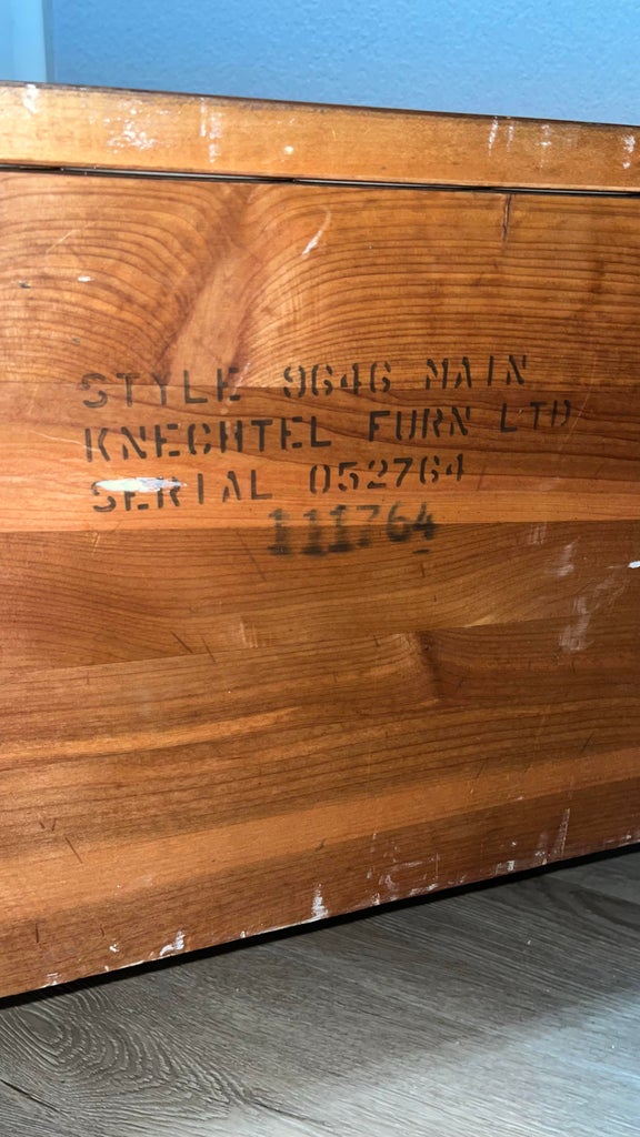 1964 Lane Cedar Hope Chest - Mid-Century Modern With New Safety