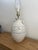 Mid-Century Modern Vintage Lamp With Ceramic Vase Base and Floral Motif. For Sale - Image 3 of 7