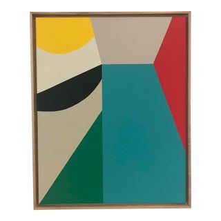 8 Color Modern Abstract Painting by Tony Curry For Sale