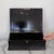 Japanese Antique Black Lacquer Japanese Meiji Box For Sale - Image 3 of 6