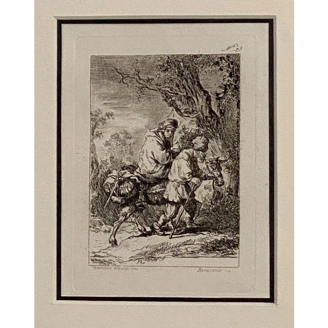 Rembrandt etching done by Francesco Novelli, Italy circa 1770. We have 31 of these in identical frames. Priced...