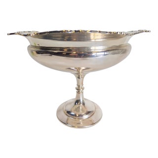 Vintage Silver-Plated Centerpiece Bowl by John Round & Son, Sheffield, 1950s For Sale