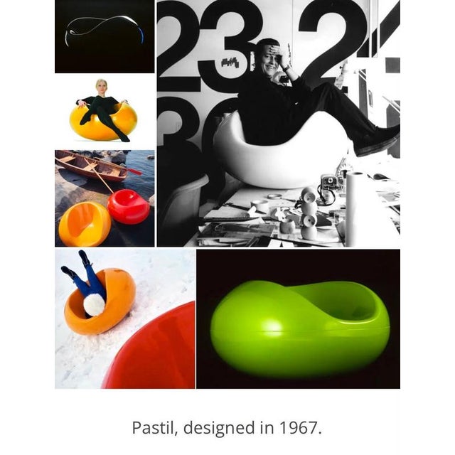 Finnish Pastil Chair in Green Fiberglass by Eero Aarnio, 1970s For Sale - Image 10 of 11