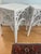 Pair of Vintage Fiddle Head Wicker Side Tables For Sale - Image 10 of 11
