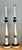 Rustic European Vintage Sarreid Candlestick Lamps - A Pair For Sale - Image 3 of 18