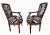 Late 18th Century Pair of Italian Louis XVI Period Walnut Fauteuils en Cabriolet For Sale - Image 5 of 16