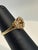 Heart Shape Gold & Diamond Cocktail 14 Karat Gold Ring Size 6 14 K gold Stamped 3.11 Grams. Diamond Eye clean There are...