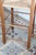 1980s Vintage Wooden Children's High Chair with Straw Seat, 1980s For Sale - Image 5 of 9