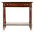French French Louis XVI Mahogany Marble Top Console Table For Sale - Image 3 of 9