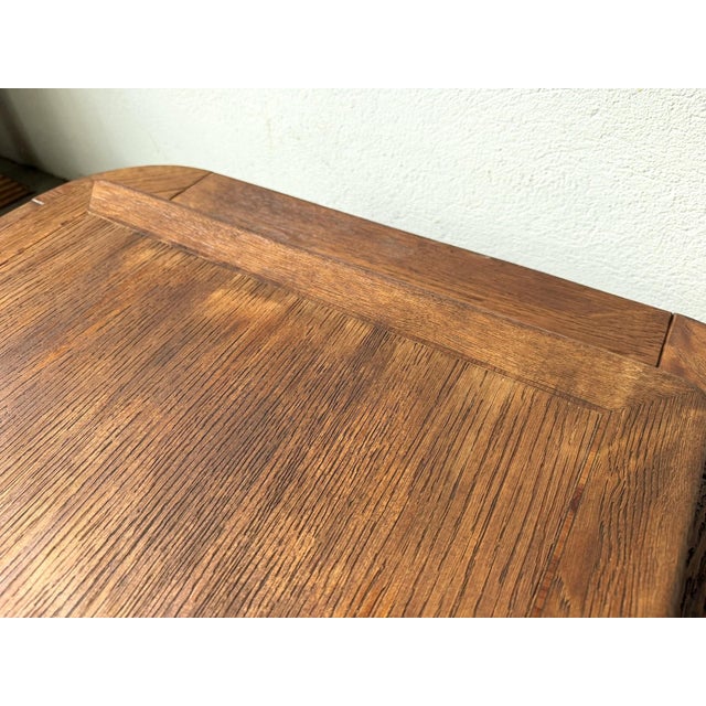 Double-Tiered Oak Coffee Table, 1970s For Sale - Image 11 of 18